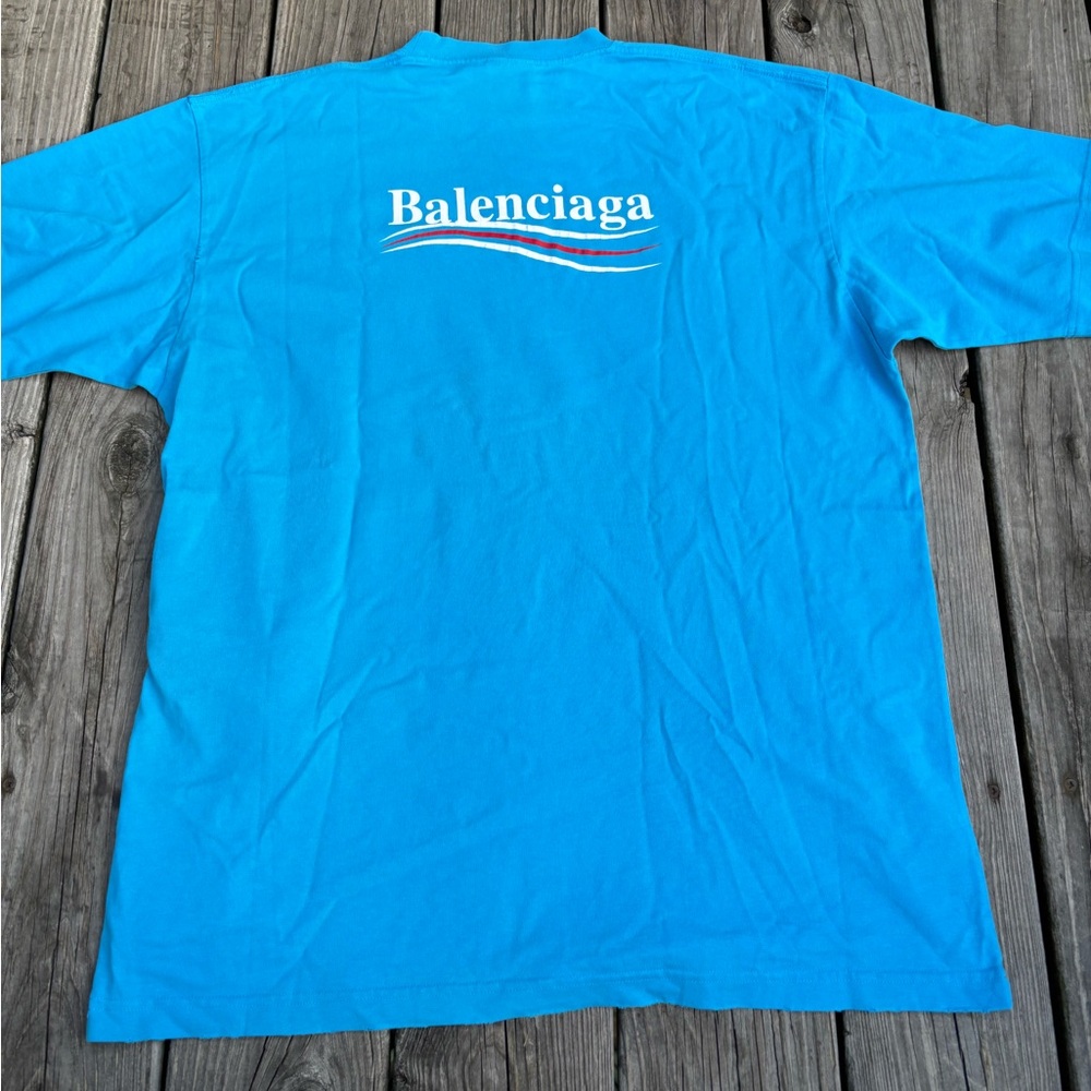 Balenciaga Campaign Logo Tee Shirt